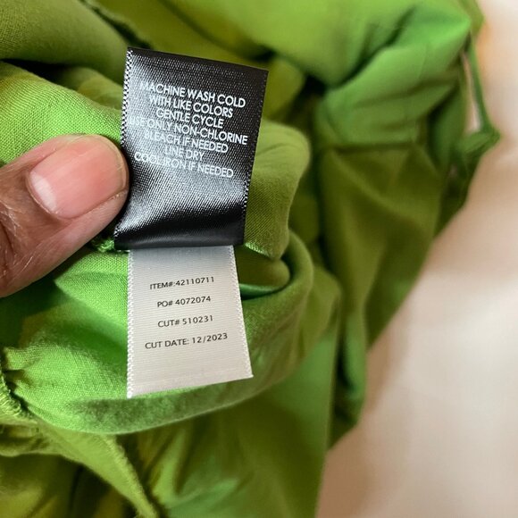 Torrid Emerald Green Wide Leg Jumpsuit Tie Back Plus Size Holiday 20/22 Comfy - Picture 15 of 16